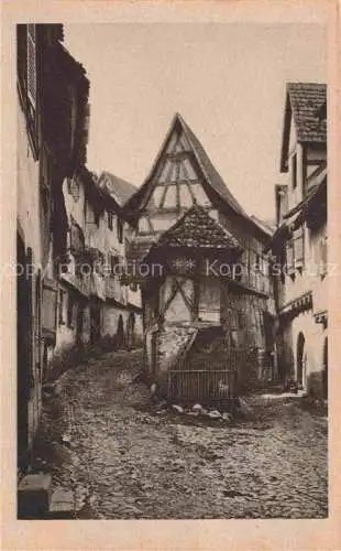 AK / Ansichtskarte  Eguisheim Egisheim 68 Haut Rhin Maison a pignon