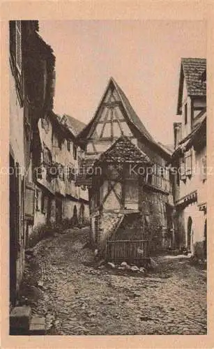 AK / Ansichtskarte  Eguisheim Egisheim 68 Haut Rhin Maison a pignon