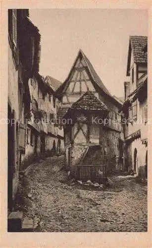 AK / Ansichtskarte  Eguisheim Egisheim 68 Haut Rhin Maison a pignon