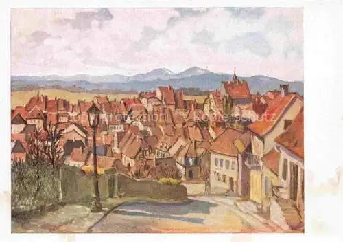 AK / Ansichtskarte  Altkirch 68 Haut-Rhin Panorama Illustration