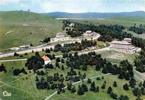 AK / Ansichtskarte  Le Markstein 1250m Oderen Thann 68 Haut-Rhin Vue aerienne Les Hotels les Pistes et les Teleskis