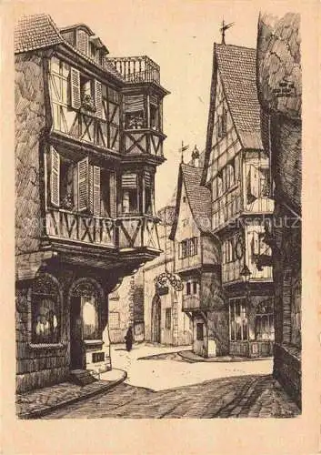 AK / Ansichtskarte  COLMAR 68 Haut-Rhin Schaedelgasse