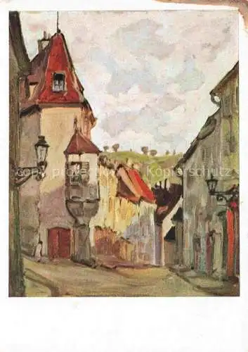 AK / Ansichtskarte  Altkirch 68 Haut-Rhin Baeckergasse Illustration