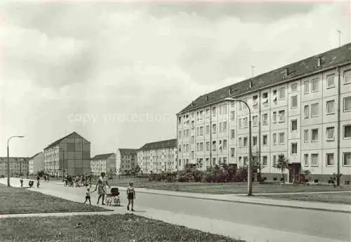 AK / Ansichtskarte  Aschersleben Sachsen-Anhalt Kosmonautenviertel Juri Gagarin Strasse