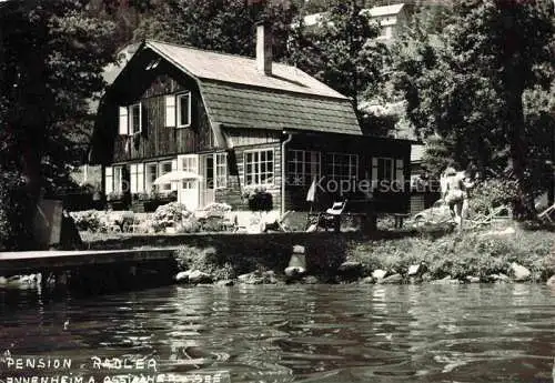 AK / Ansichtskarte  Annenheim Ossiacher See Kaernten AT Pension Radler Gondelteich