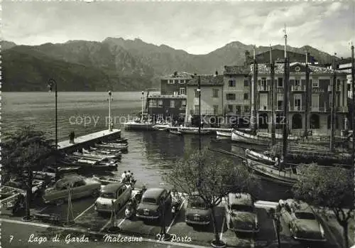 AK / Ansichtskarte  Malcesine Lago di Garda Il Porto