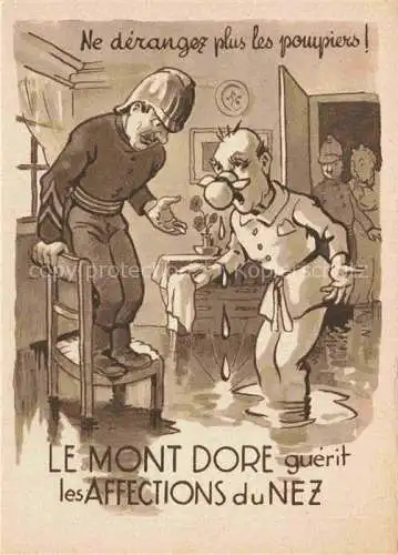 AK / Ansichtskarte  Le Mont-Dore 63 Puy-de-Dome guerit les Affections du Nez