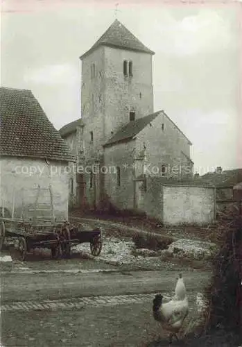 AK / Ansichtskarte  Gouecourt Moncel-sur-Vair Neufchateau 88 Vosges Eglise