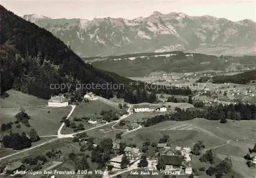 AK / Ansichtskarte  Amerluegen Frastanz Vorarlberg AT Fliegeraufnahme