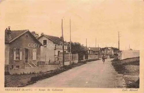 AK / Ansichtskarte  Breuillet 91 Essonne Route de Guisseray