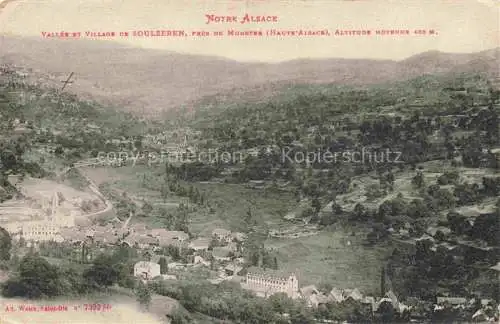 AK / Ansichtskarte  Soulzeren Colmar 68 Haut-Rhin Panorama vallée et le village