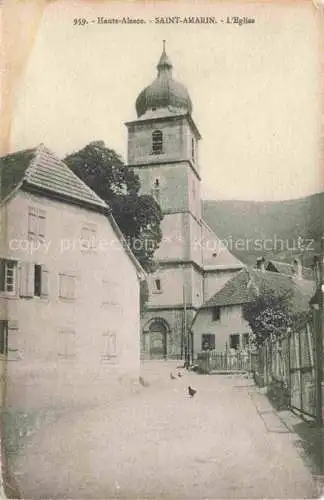 AK / Ansichtskarte  Saint-Amarin St-Amarin Alsace 68 Haut Rhin Eglise