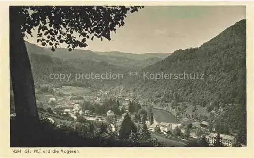 AK / Ansichtskarte  St Pilt Saint Pilt Saint-Hippolyte 68 Haut-Rhin und die Vogesen