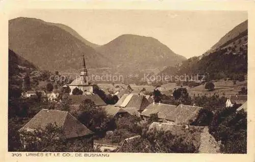 AK / Ansichtskarte  Urbes Urbis Thann 68 Haut-Rhin et le Col de Bussang