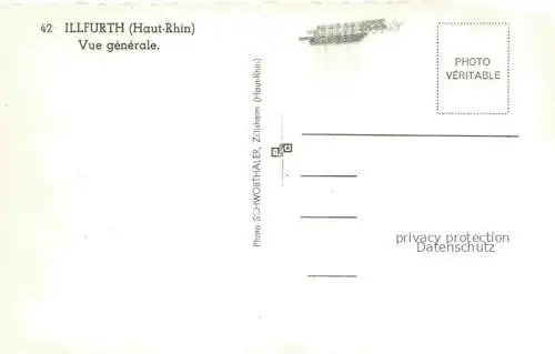 AK / Ansichtskarte  Illfurth Altkirch 68 Haut-Rhin Vue generale