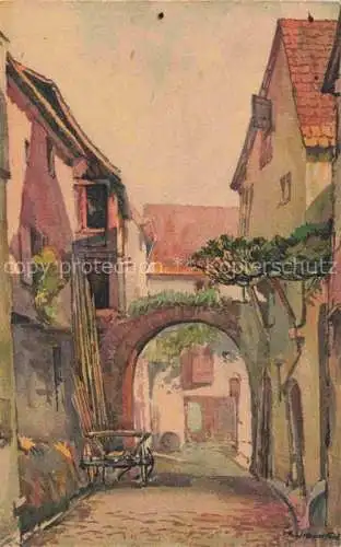 AK / Ansichtskarte  Riquewihr Ribeauville 68 Haut Rhin La Porte