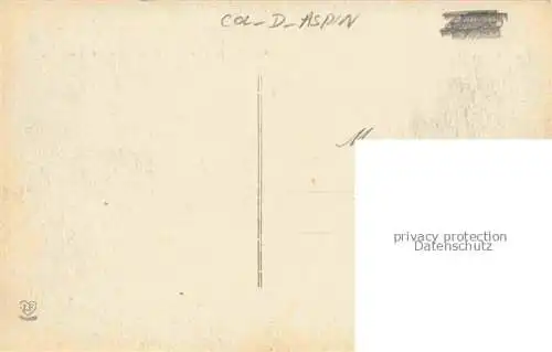 AK / Ansichtskarte  Aspin Col d Aspin Campan Bagneres-de-Bigorre 65 Hautes-Pyrenees Plateau du Col Aspin Vue vers Payolle et le Pic du Midi