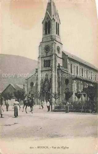 AK / Ansichtskarte  Moosch Thann 68 Haut Rhin Alsace Vue de l'Eglise