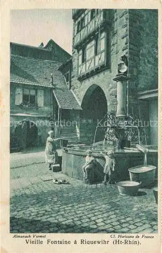 AK / Ansichtskarte  Riquewihr Ribeauville 68 Haut Rhin Vieille Fontaine