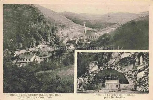 AK / Ansichtskarte  Rimbach-pres-Guebwiller 68 Haut-Rhin Vue generale Grotte de Lourdes de Rimbach