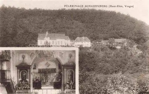 AK / Ansichtskarte  Schauenberg Guebwiler Gebweiler 68 Haut-Rhin Alsace Pelerinage Schauenberg Altar