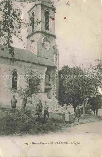 AK / Ansichtskarte  Gebweiler Guebwiler 68 Haut-Rhin Alsace Eglise Saint Leger