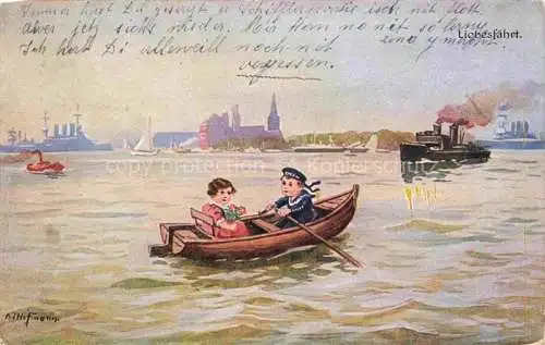 AK / Ansichtskarte  Hoffmann Ad. Kuenstlerkarte Liebesfahrt
