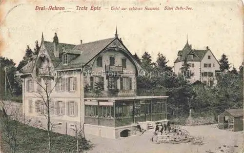 AK / Ansichtskarte  Trois Epis Haut Rhin Elsass Hôtel Belle-Vue