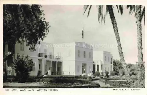 AK / Ansichtskarte  Wadi Halfa Sudan Africa Nile Hotel Tucks Post Card
