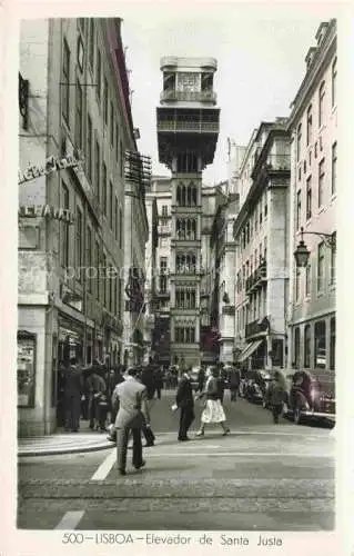 AK / Ansichtskarte  LISBOA Lisbon Lissabon Lisbonne PT Elevador de Santa Justa