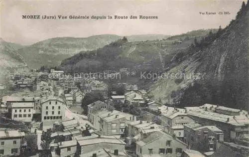 AK / Ansichtskarte  Morez 39 Jura Vue générale depuis la Route des Rousses