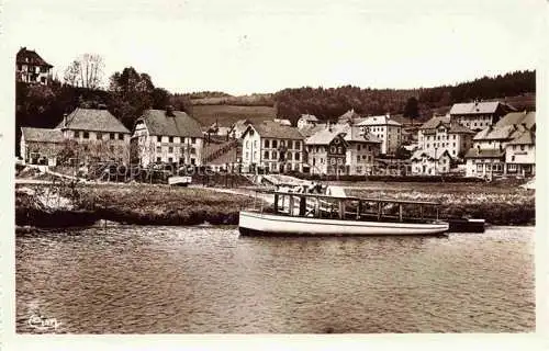 AK / Ansichtskarte  Lac ou Villers Villers-le-Lac Pontarlier 25 Doubs Embarcadère du Saut du Doubs Hôtel de l'Union