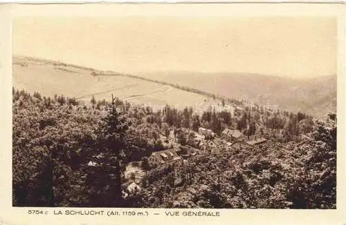 AK / Ansichtskarte  La Schlucht 1150m Gerardmer 88 Vosges Vue generale