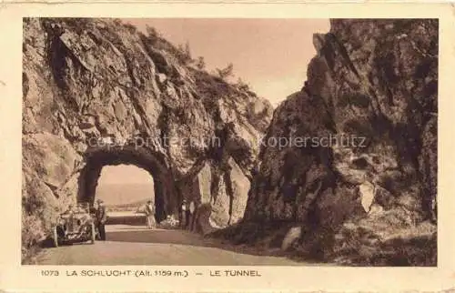 AK / Ansichtskarte  Col de la Schlucht 1150m Gerardmer 88 Vosges Le Tunnel