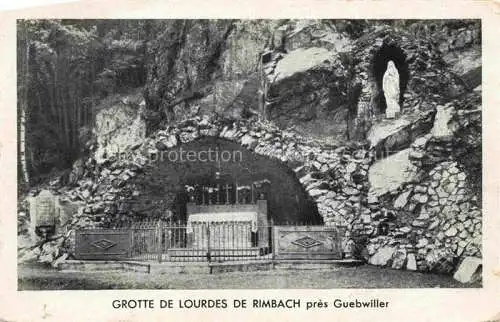 AK / Ansichtskarte  Rimbach-pres-Guebwiller 68 Haut-Rhin Grotte de Lourdes