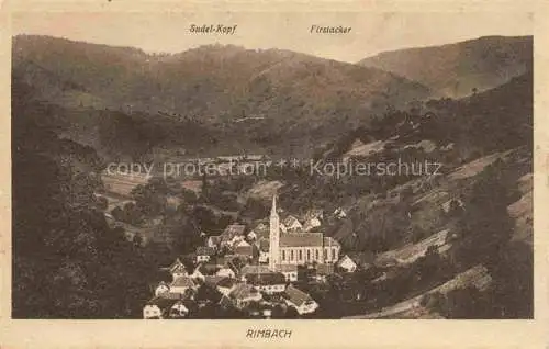 AK / Ansichtskarte  Rimbach-pres-Guebwiller 68 Haut-Rhin Sudel Kopf Firstacker Feldpost