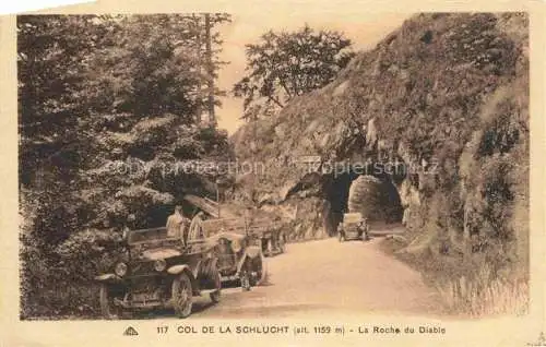 AK / Ansichtskarte  Col de la Schlucht 1150m Gerardmer 88 Vosges La Roche du Diable