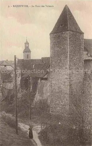 AK / Ansichtskarte  Riquewihr Ribeauville 68 Haut Rhin La Tour des Voleurs