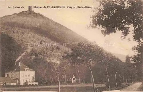 AK / Ansichtskarte  Pflixburg Ruine Alsace Munster 68 Haut-Rhin Les Ruines du Chateau de Pflixbourg 