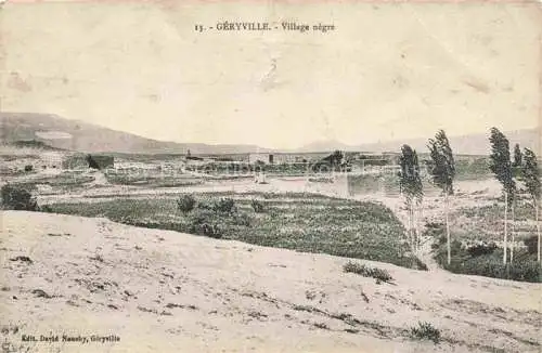 AK / Ansichtskarte  Geryville Algerie Village negre