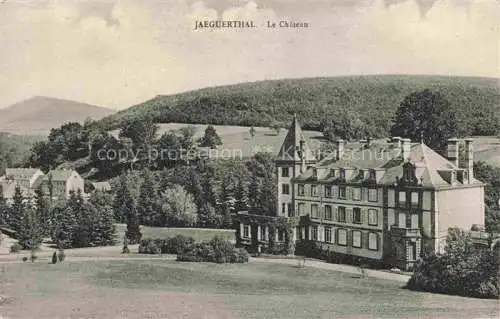 AK / Ansichtskarte Jaeguerthal_Jaegerthal_Jaegerthal_Niederbronn les Bains_67_Bas Rhin Chateau 