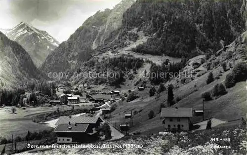 AK / Ansichtskarte  Hinterbichl Praegraten Panorama Sommerfrische