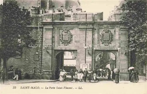 AK / Ansichtskarte SAINT MALO_ST MALO_35 La Porte Saint Vincent 