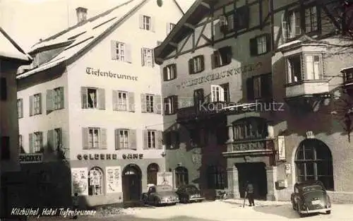 AK / Ansichtskarte  Kitzbuehel Tirol AT Hotel Tiefenbrunner