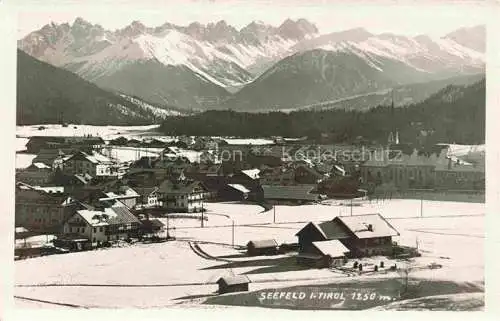 AK / Ansichtskarte  Seefeld Tirol Winterpanorama Alpen