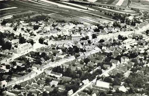 AK / Ansichtskarte  Herrnbaumgarten Weinviertel Niederoesterreich AT Fliegeraufnahme