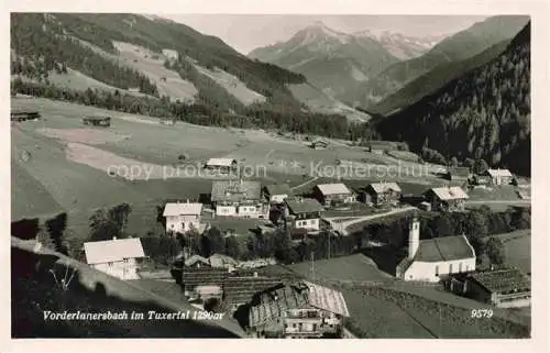 AK / Ansichtskarte  Vorderlanersbach Panorama Alpen