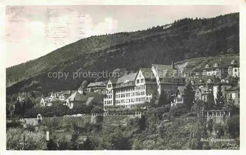 AK / Ansichtskarte Biel_Bienne_BE Gymnasium 