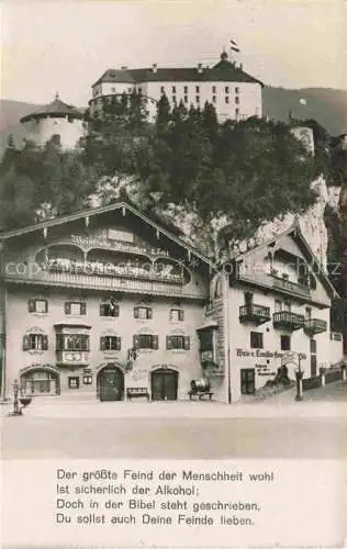 AK / Ansichtskarte  KUFSTEIN Tirol AT Erstes Kufsteiner Weinhaus Restaurant Auracherloechl