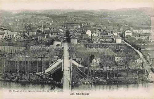 AK / Ansichtskarte Capdenac Gare_Villefranche de Rouergue_12_Aveyron Panorama 